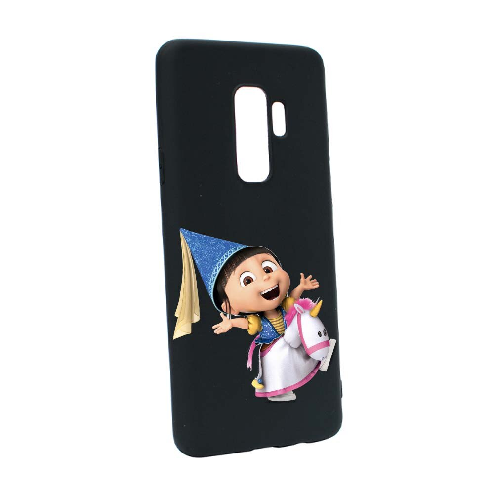 Husa de protectie Despicable Me, Agnes pentru Samsung Galaxy S9, rezistenta la uzura, anti-alunecare, din silicon Premium, B220