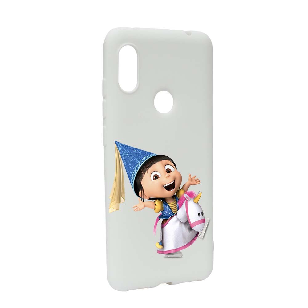 Husa de protectie Despicable Me, Agnes pentru Xiaomi Mi Mix 2S, rezistenta la uzura, anti-alunecare, din silicon Premium, W220