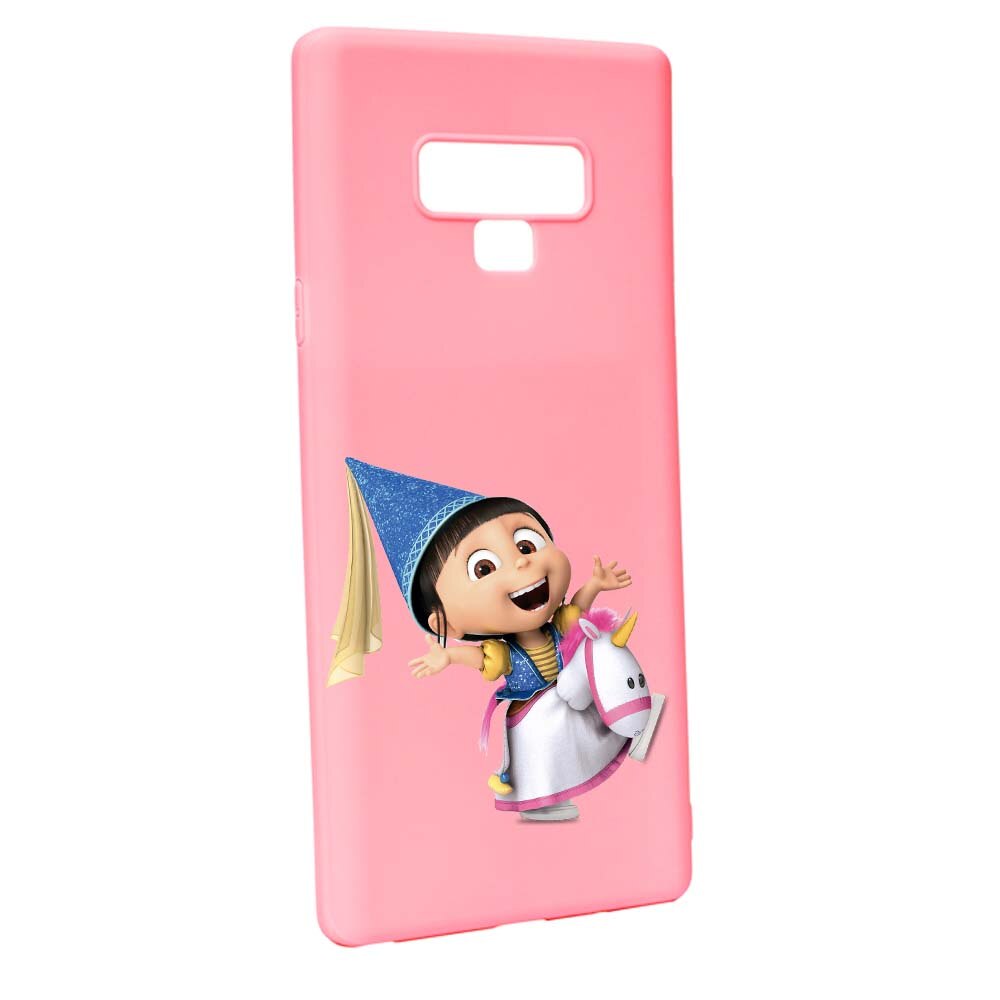 Husa de protectie Despicable Me, Agnes pentru Samsung Galaxy Note 9, rezistenta la uzura, anti-alunecare, din silicon Premium, P220