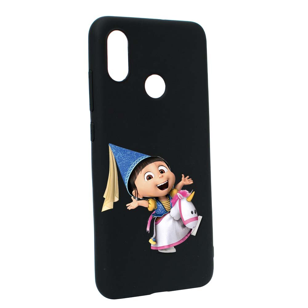 Husa de protectie Despicable Me, Agnes pentru Xiaomi Mi A2 Lite / Redmi 6 Pro, rezistenta la uzura, anti-alunecare, din silicon Premium, B220