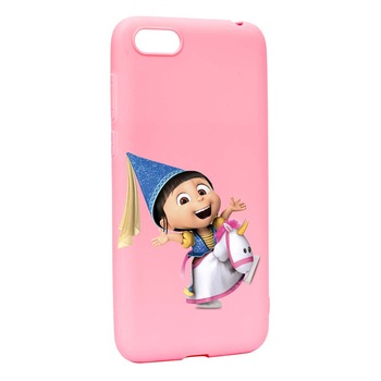 Husa de protectie Despicable Me, Agnes pentru Huawei Y5 2018, rezistenta la uzura, anti-alunecare, din silicon Premium, P220 Husa de protectie Despicable Me, Agnes pentru Huawei Y5 2018, rezistenta la uzura, anti-alunecare, din silicon Premium, P220