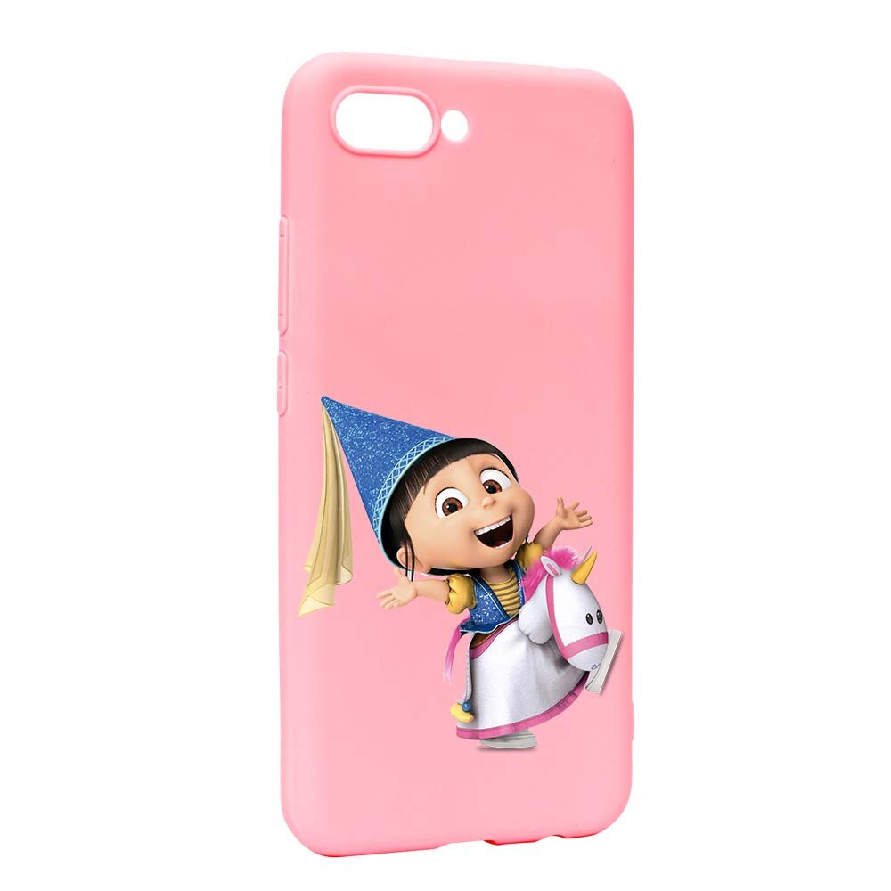 Husa de protectie Despicable Me, Agnes pentru Huawei Honor 10, rezistenta la uzura, anti-alunecare, din silicon Premium, P220