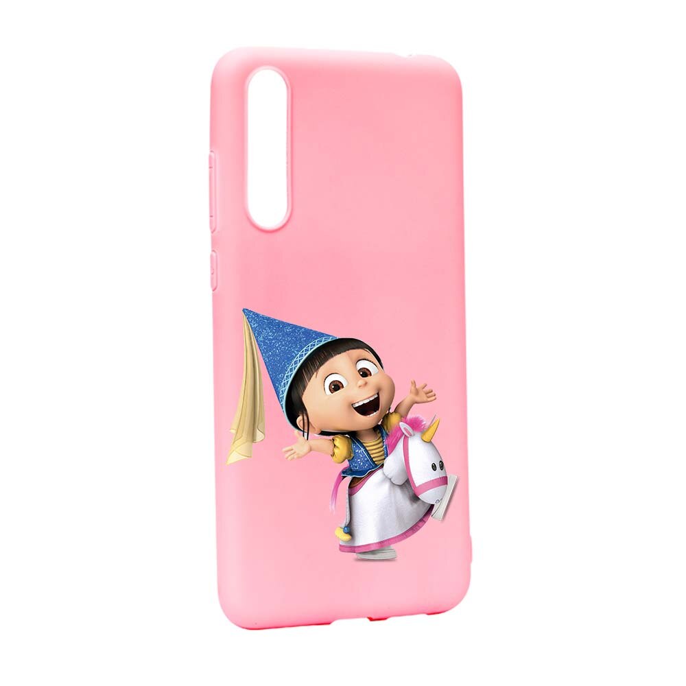 Husa de protectie Despicable Me, Agnes pentru Huawei P20, rezistenta la uzura, anti-alunecare, din silicon Premium, P220