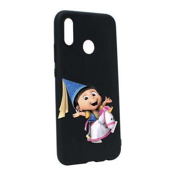 Husa de protectie Despicable Me, Agnes pentru Huawei P20 Lite, rezistenta la uzura, anti-alunecare, din silicon Premium, B220 Husa de protectie Despicable Me, Agnes pentru Huawei P20 Lite, rezistenta la uzura, anti-alunecare, din silicon Premium, B220