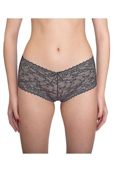 Chilot boxer dantela IRIS negru, BLD by, Negru Chilot boxer dantela IRIS negru, BLD by, Negru