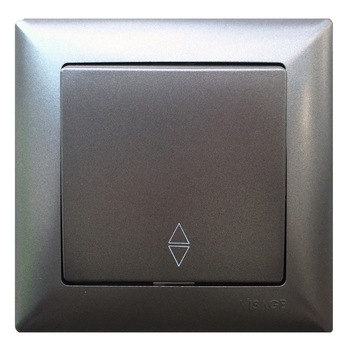 Intrerupator scara VISAGE FUME, pentru Interior, 10 A Intrerupator scara VISAGE FUME, pentru Interior, 10 A