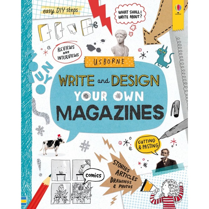 Carte "Write and design your own magazines", 8 ani+, Usborne