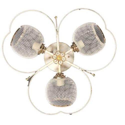 Candelabru NG 2187-3, 3 x E 27, 40 W, 220 V, Metal, Auriu