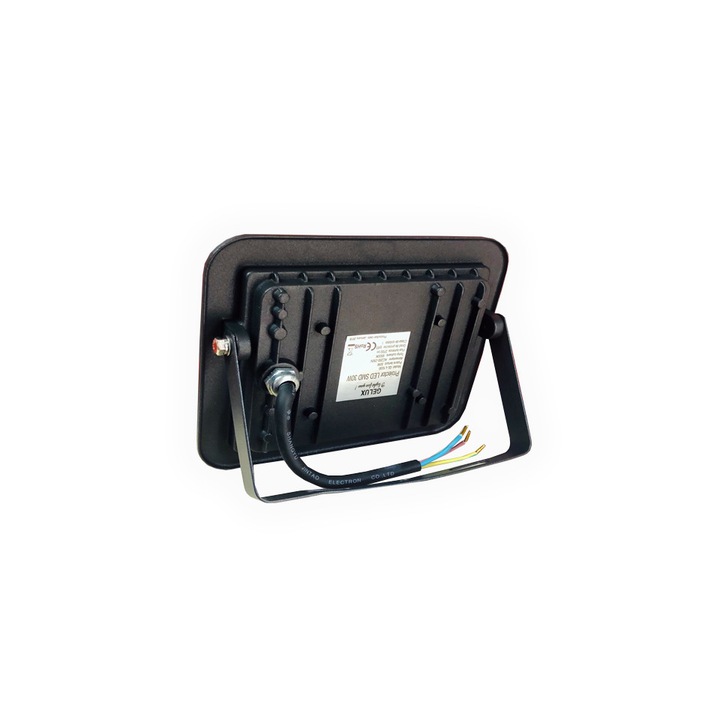 SMD 30W LED reflektor, vékony modell, fehér fény 6500k, 2700 lumen, 225W egyenértékű, IP65