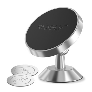 Suport Stand Adeziv 360° Argintiu Pentru Telefon Universal Auto Suport Stand Adeziv 360° Argintiu Pentru Telefon Universal Auto