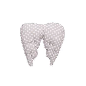 Perna decorativa aripi 40 x 40 cm Belisima P01-729G-1, Gri Perna decorativa aripi 40 x 40 cm Belisima P01-729G-1, Gri