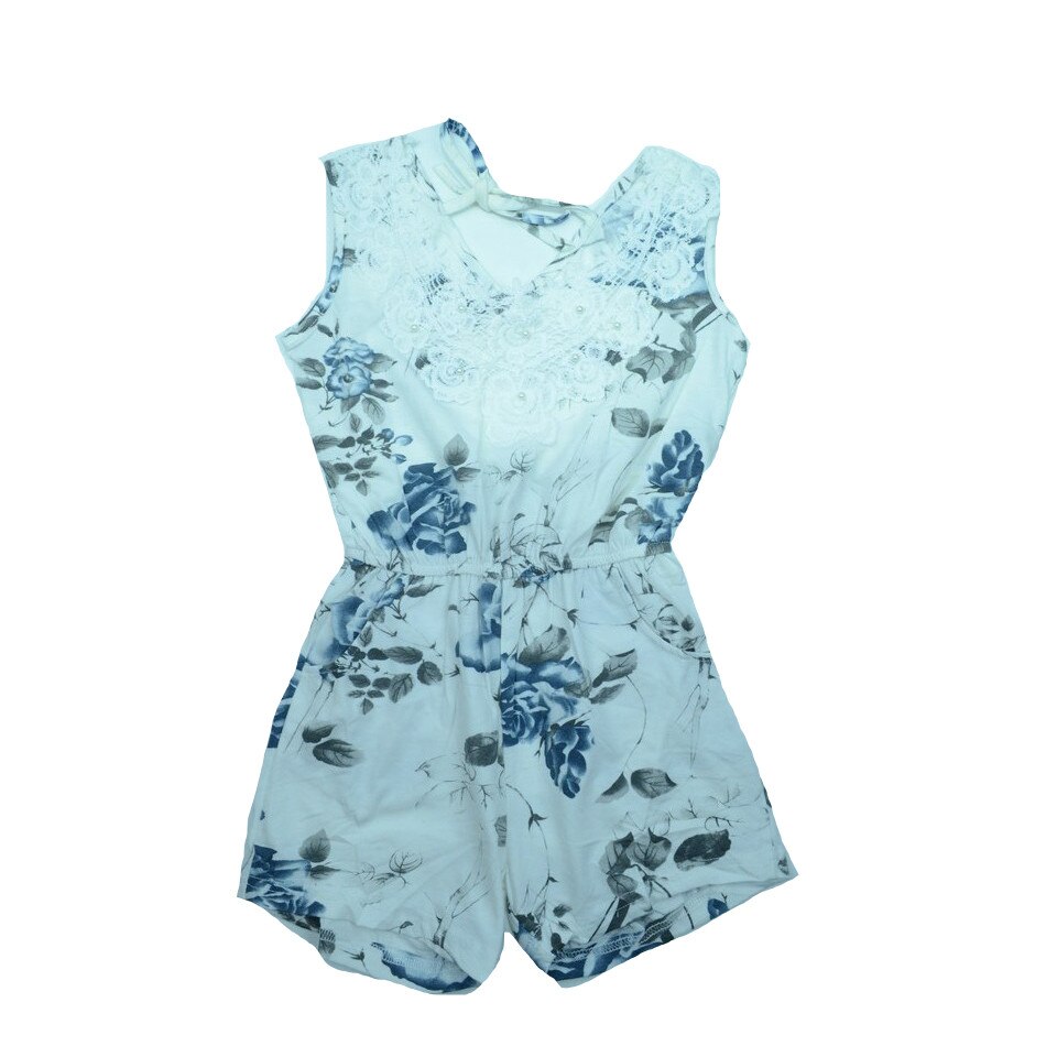 Salopeta de vara fetite Happy House CVC-1162A2, Multicolor, 176