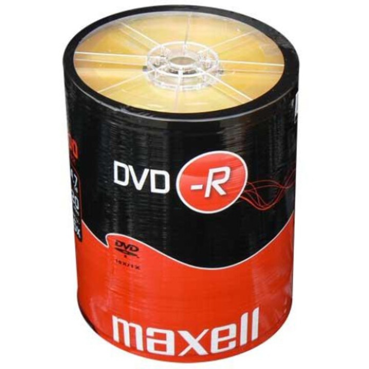 DVD-R MAXELL, 4,7 GB, 16x, 100 бр