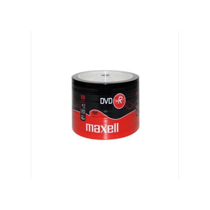 DVD-R MAXELL, 4,7 GB, 16x, 50 buc