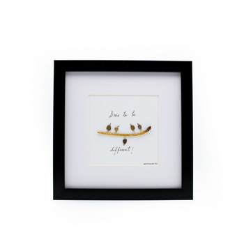 Tablou Dare to be Different - Colectia Pebble Art Tablou Dare to be Different - Colectia Pebble Art