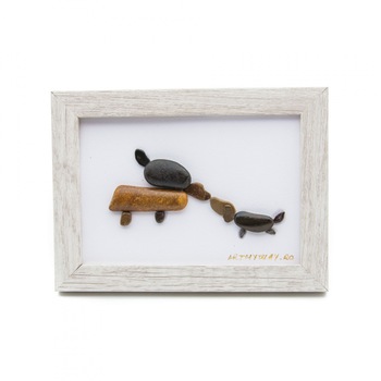 Tablou Real Love - Colectia Pebble Art - EDITIE LIMITATA Tablou Real Love - Colectia Pebble Art - EDITIE LIMITATA