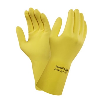 Manusi din latex natural, Ansell EconoHands Plus, 87-190, marimea 9 Manusi din latex natural, Ansell EconoHands Plus, 87-190, marimea 9