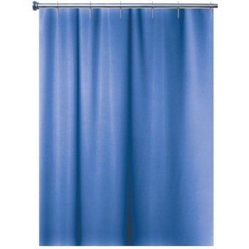 Perdea dus poliester,12 inele incluse, MSV, Albastra, 180x200 cm Perdea dus poliester,12 inele incluse, MSV, Albastra, 180x200 cm