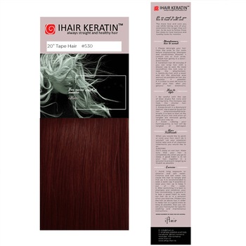 Extensii cu Banda nr. 530 Rosu Tape On Ihair Keratin Extensii cu Banda nr. 530 Rosu Tape On Ihair Keratin