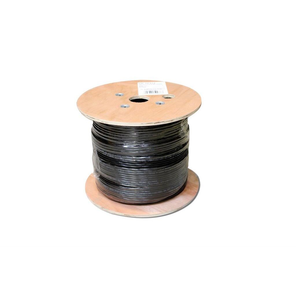 Cablu patchcord pentru exterior Digitus CAT 6, rola 305m , negru