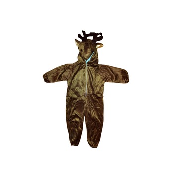 Costum salopeta ren Costumix Room, maro, unisex, 5-6 ani, M Costum salopeta ren Costumix Room, maro, unisex, 5-6 ani, M