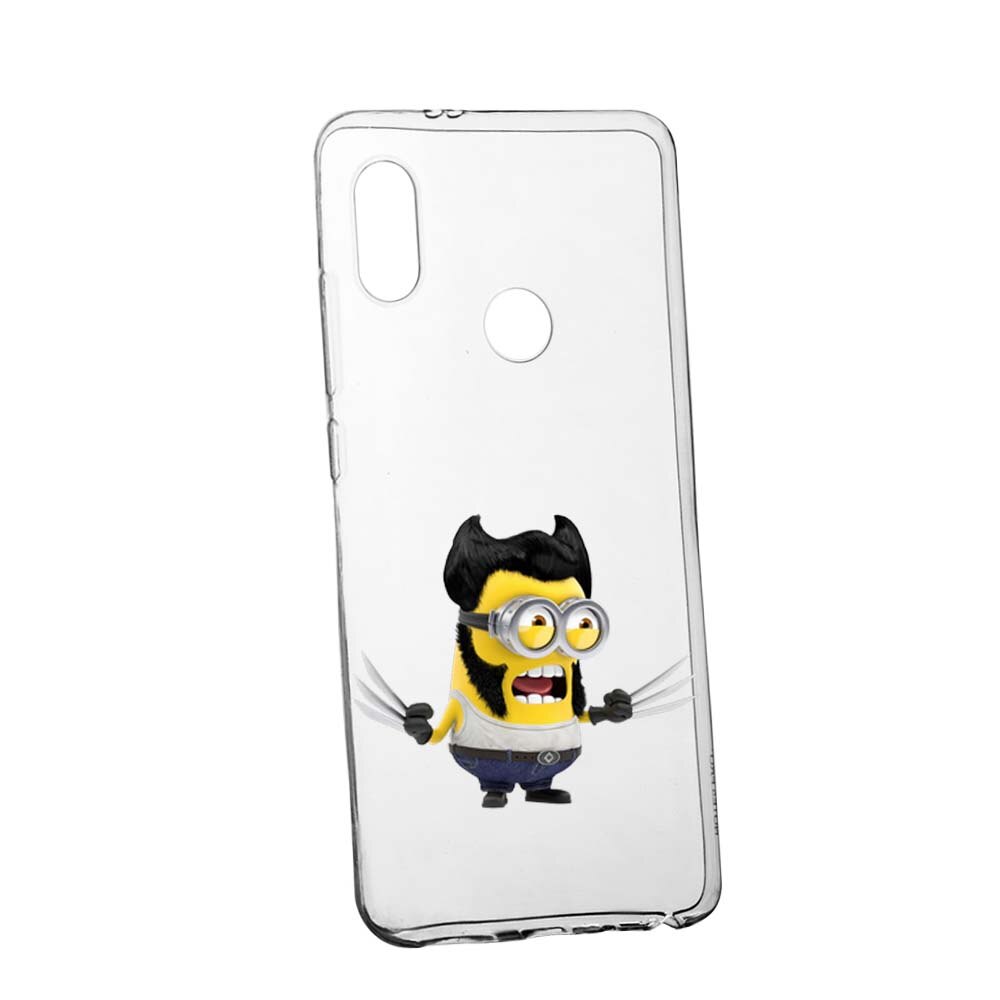 Husa de protectie Minion, X-Men pentru Xiaomi Redmi Note 5 Pro / Note 5 Dual Camera, rezistenta la uzura, anti-alunecare, din silicon Premium, 218