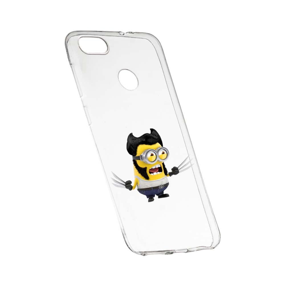 Husa de protectie Minion, X-Men pentru Xiaomi Redmi Y1 / Redmi Note 5A, rezistenta la uzura, anti-alunecare, din silicon Premium, 218