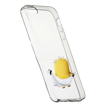 Husa de protectie Cartoon, Minion pentru Apple iPhone 5 / 5S / SE, rezistenta la uzura, anti-alunecare, din silicon Premium, 219 Husa de protectie Cartoon, Minion pentru Apple iPhone 5 / 5S / SE, rezistenta la uzura, anti-alunecare, din silicon Premium, 219