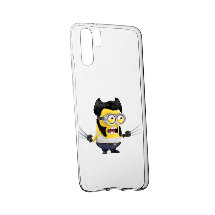 Силиконов калъф Unique за Huawei P30 Pro, Minion, X-Men, 218