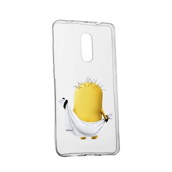 Husa de protectie Cartoon, Minion pentru Nokia 3.1 (2018), rezistenta la uzura, anti-alunecare, din silicon Premium, 219 Husa de protectie Cartoon, Minion pentru Nokia 3.1 (2018), rezistenta la uzura, anti-alunecare, din silicon Premium, 219