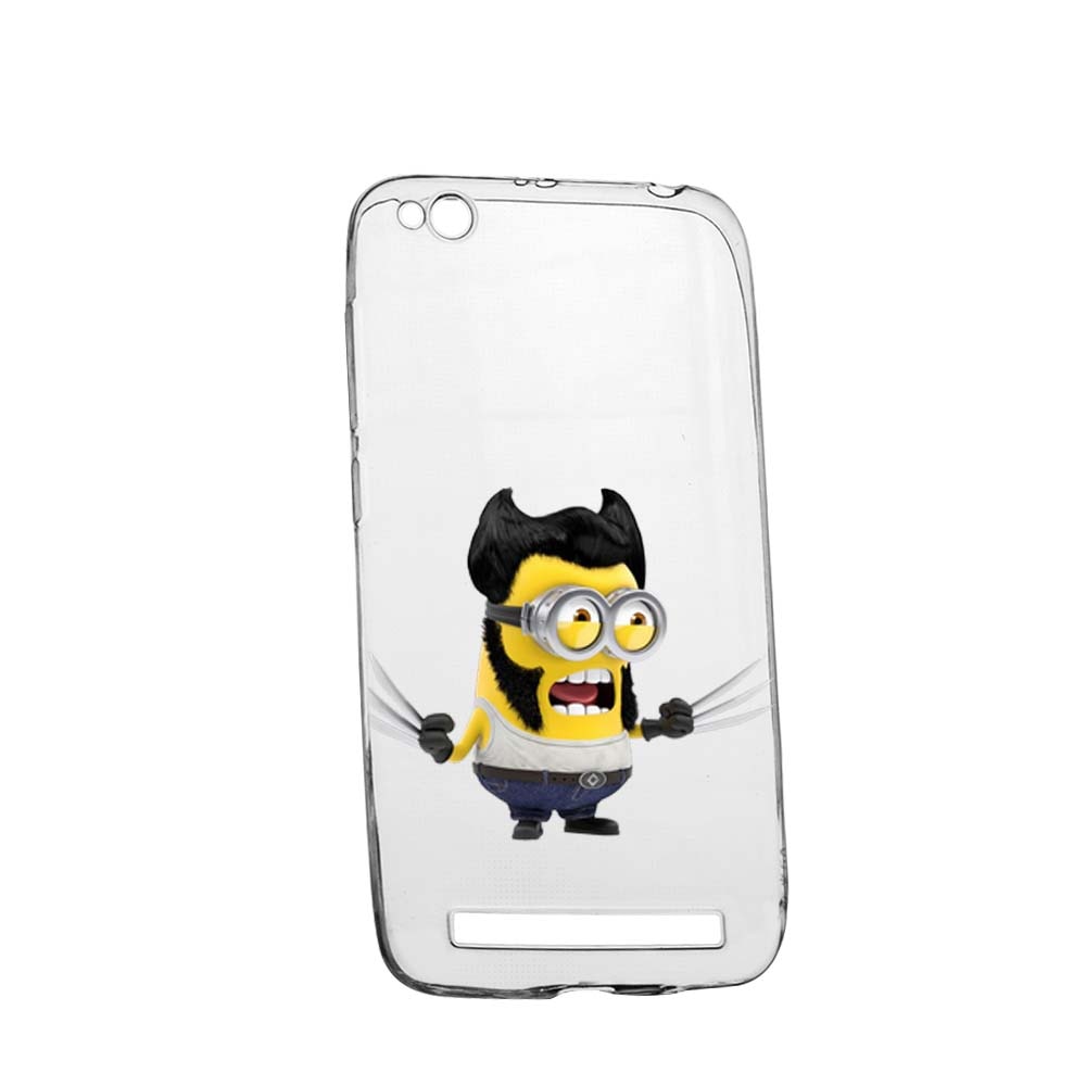 Husa de protectie Minion, X-Men pentru Xiaomi Redmi 5A, rezistenta la uzura, anti-alunecare, din silicon Premium, 218