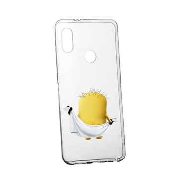 Husa de protectie Cartoon, Minion pentru Xiaomi Mi8, rezistenta la uzura, anti-alunecare, din silicon Premium, 219 Husa de protectie Cartoon, Minion pentru Xiaomi Mi8, rezistenta la uzura, anti-alunecare, din silicon Premium, 219
