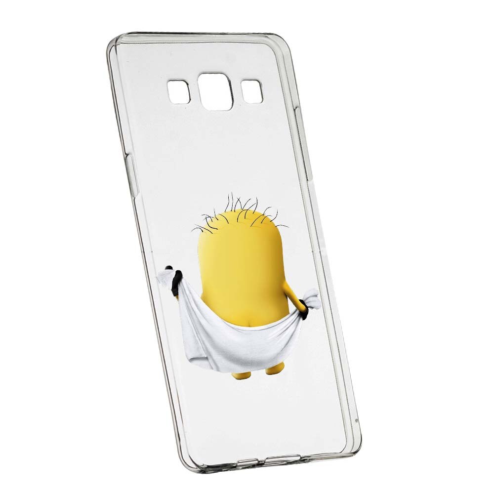 Husa de protectie Cartoon, Minion pentru Samsung Galaxy J7 2016, rezistenta la uzura, anti-alunecare, din silicon Premium, 219