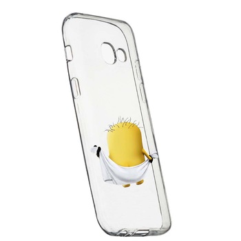 Husa de protectie Cartoon, Minion pentru Samsung Galaxy Xcover 4, rezistenta la uzura, anti-alunecare, din silicon Premium, 219 Husa de protectie Cartoon, Minion pentru Samsung Galaxy Xcover 4, rezistenta la uzura, anti-alunecare, din silicon Premium, 219