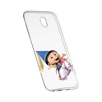 Husa de protectie Despicable Me, Agnes pentru Nokia 3, rezistenta la uzura, anti-alunecare, din silicon Premium, 220 Husa de protectie Despicable Me, Agnes pentru Nokia 3, rezistenta la uzura, anti-alunecare, din silicon Premium, 220