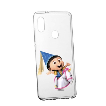 Husa de protectie Despicable Me, Agnes pentru Huawei P20 Lite, rezistenta la uzura, anti-alunecare, din silicon Premium, 220 Husa de protectie Despicable Me, Agnes pentru Huawei P20 Lite, rezistenta la uzura, anti-alunecare, din silicon Premium, 220