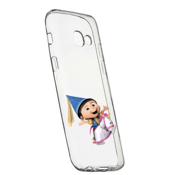 Husa de protectie Despicable Me, Agnes pentru Samsung Galaxy Xcover 4, rezistenta la uzura, anti-alunecare, din silicon Premium, 220 Husa de protectie Despicable Me, Agnes pentru Samsung Galaxy Xcover 4, rezistenta la uzura, anti-alunecare, din silicon Premium, 220