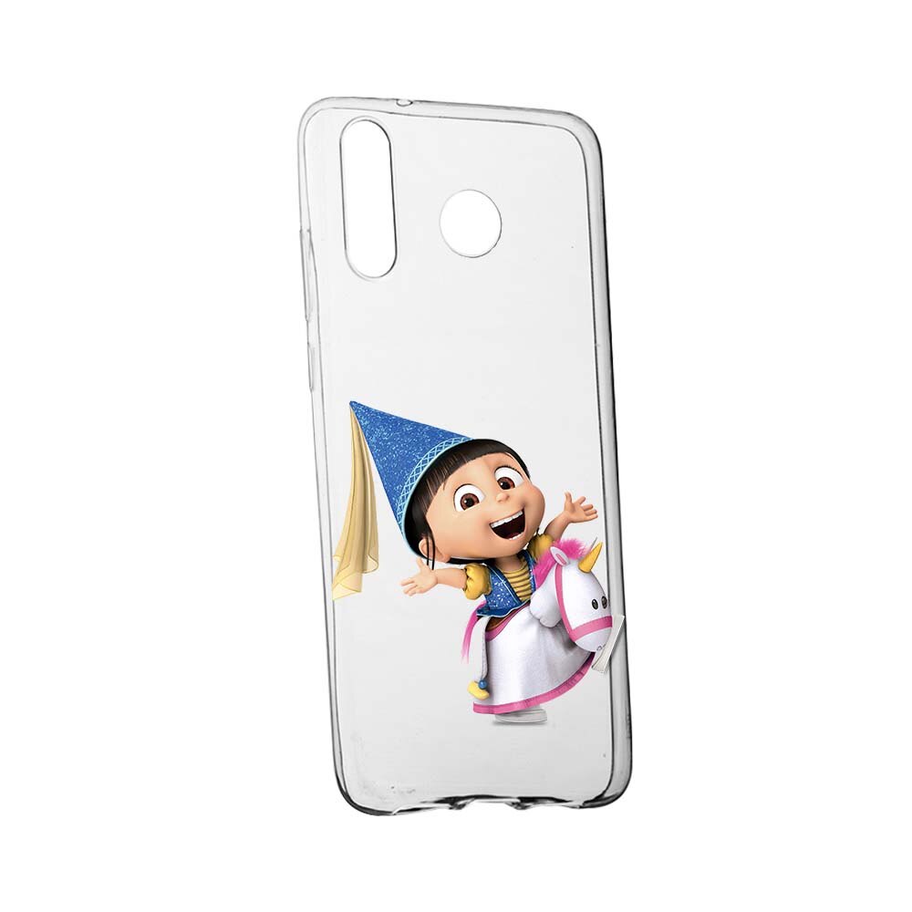 Husa de protectie Despicable Me, Agnes pentru Samsung Galaxy A20, rezistenta la uzura, anti-alunecare, din silicon Premium, 220