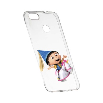 Husa de protectie Despicable Me, Agnes pentru HTC Desire 12 Plus, rezistenta la uzura, anti-alunecare, din silicon Premium, 220 Husa de protectie Despicable Me, Agnes pentru HTC Desire 12 Plus, rezistenta la uzura, anti-alunecare, din silicon Premium, 220
