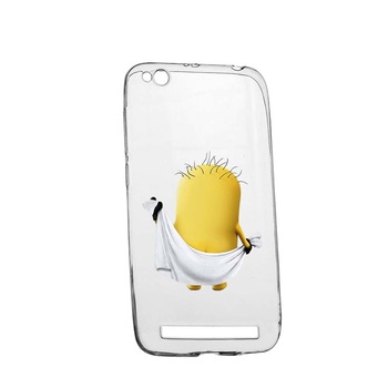 Husa de protectie Cartoon, Minion pentru Xiaomi Redmi 4A, rezistenta la uzura, anti-alunecare, din silicon Premium, 219 Husa de protectie Cartoon, Minion pentru Xiaomi Redmi 4A, rezistenta la uzura, anti-alunecare, din silicon Premium, 219