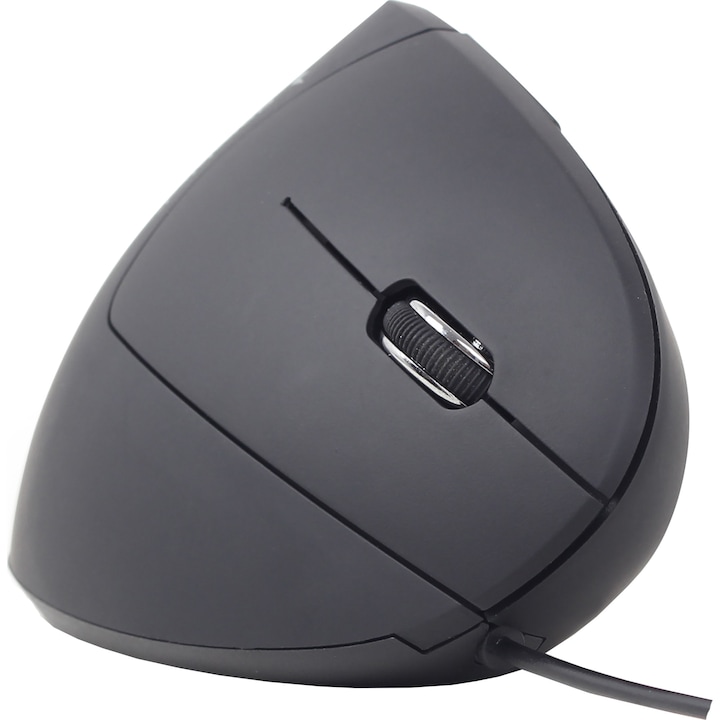 Mouse optic Gembird MUS-ERGO-01, 3200 DPI, Negru