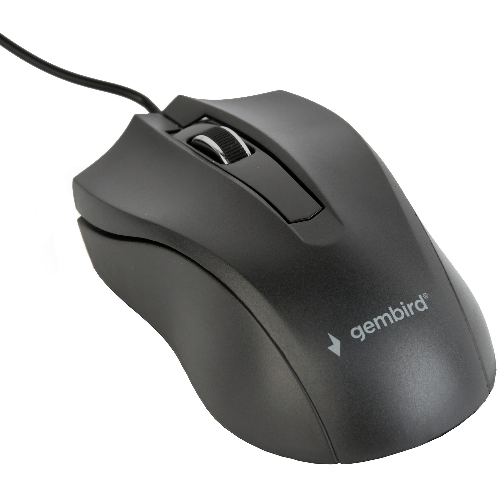 Mouse optic Gembird MUS-3B-01, 1000 DPI, Negru