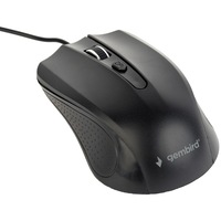 Mouse optic Gembird MUS-4B-01, 1200 DPI, Negru