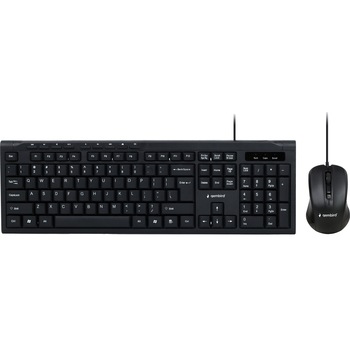 Kit tastatura + mouse Gembird KBS-UM-03, Negru Kit tastatura + mouse Gembird KBS-UM-03, Negru