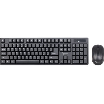 Kit tastatura + mouse Gembird KBS-W-01, Wireless, Negru Kit tastatura + mouse Gembird KBS-W-01, Wireless, Negru