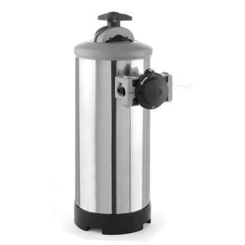 Dedurizator apa cu By-pass Hendi, presiunea maxima / minima a apei: de la 1 la 8 bari,ø185x(H)500 mm, capacitate, 12 l / 8,4 kg Inox debit nominal: 800 L / h Dedurizator apa cu By-pass Hendi, presiunea maxima / minima a apei: de la 1 la 8 bari,ø185x(H)500 mm, capacitate, 12 l / 8,4 kg Inox debit nominal: 800 L / h