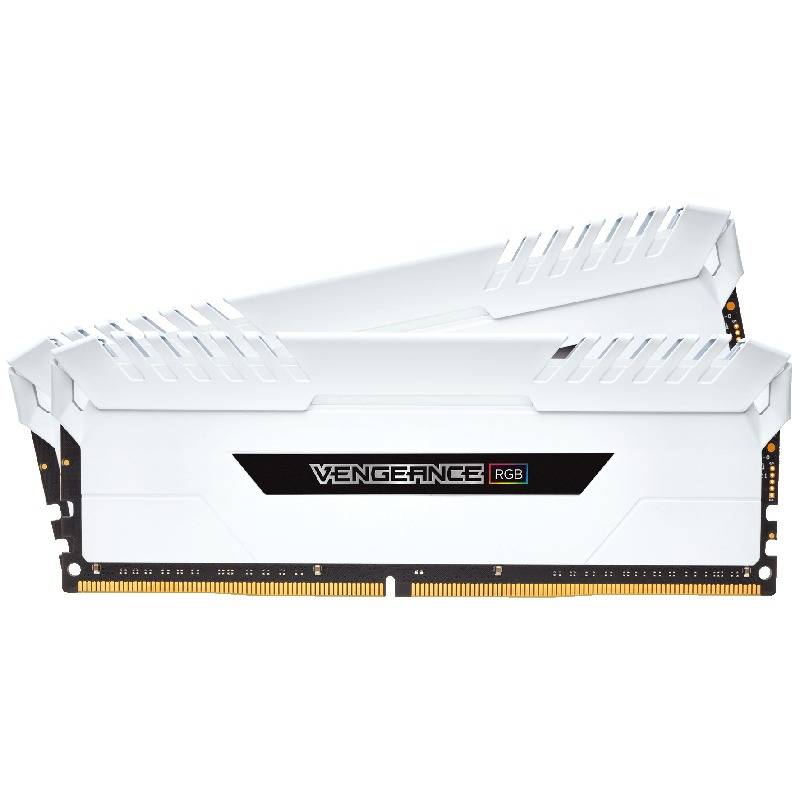 Memorie Corsair Vengeance RGB LED White 16GB 3600 MHz CL18 Dual Channel Kit