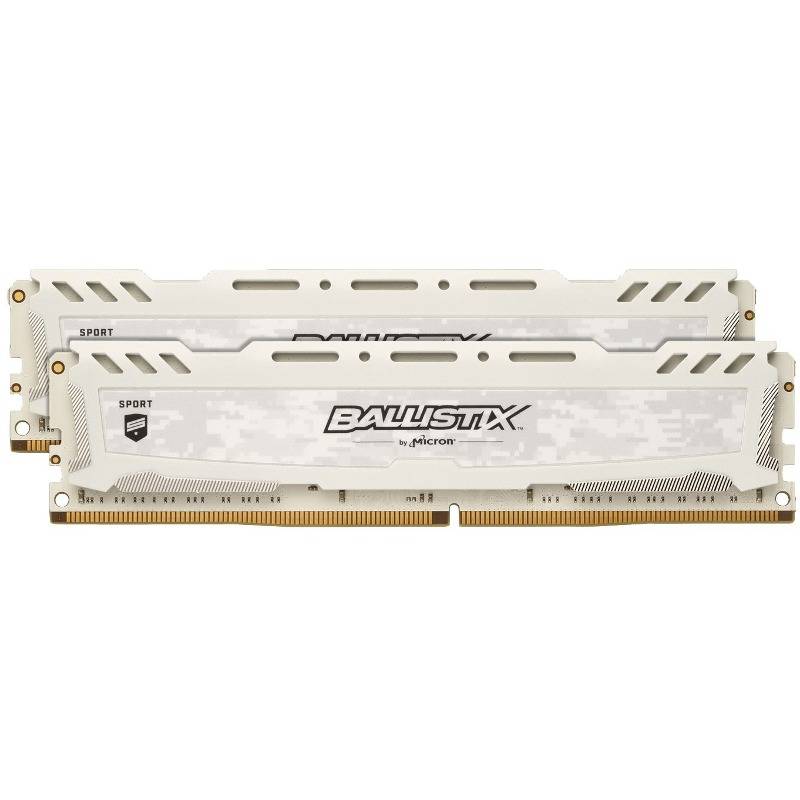 Memorie Crucial Ballistix Sport LT White 32GB (2x16GB) DDR4