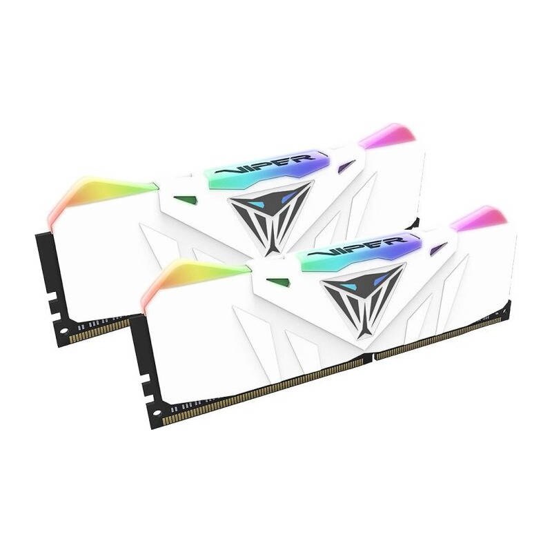 Memorie Patriot Viper RGB DDR4 16GB DUAL KIT (2x8GB) 3200Mhz CL16, Alb