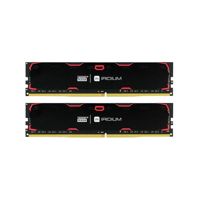 Memorie Goodram IRDM Black 16GB DDR4 2400MHz CL15 Dual Channel Kit